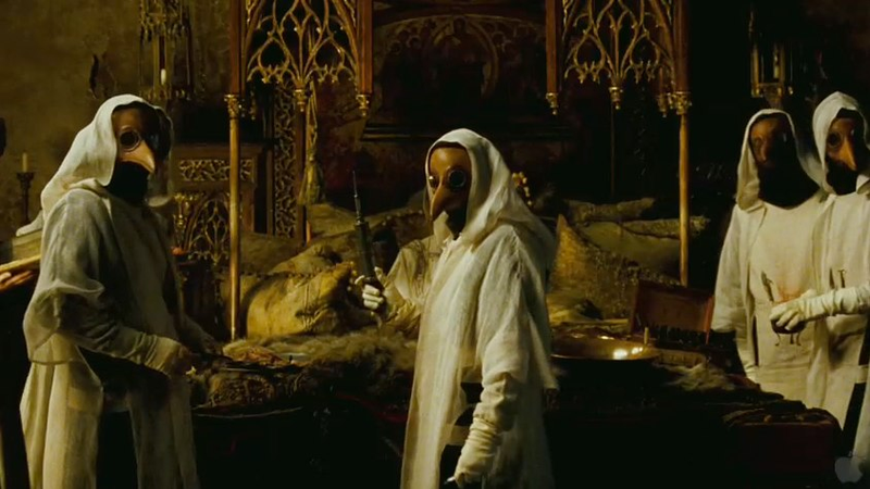 Illustration for article titled Nic Cage pays tribute to Monty Python with Season of the Witch